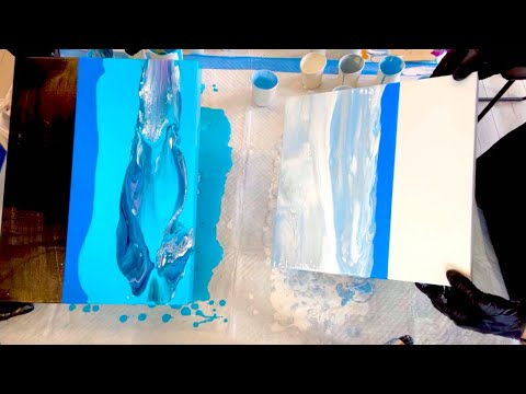 # 550 - LANDSCAPE Swiping!  Check Out My Ocean Masterpiece!