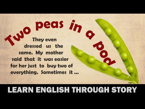 Learn English with short stories | Two peas in a pod | #englishstory #18