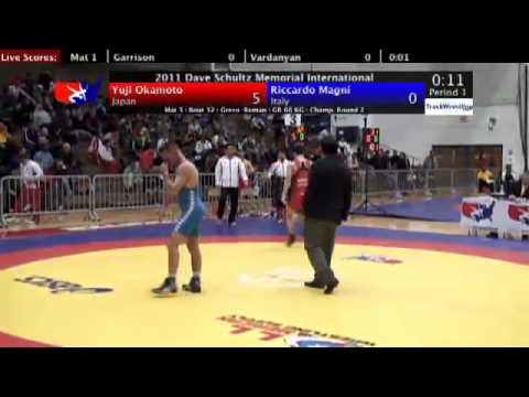 Schultz Greco 66kg Yuji Okamoto (JPN) vs. Riccardo Magni (ITA)