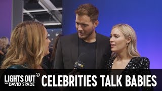 Getting Celebrity Baby Advice at the People’s Choice Awards - Lights Out with David Spade