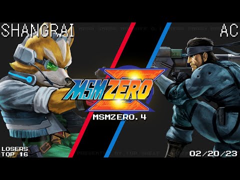 MSM:ZERO.4 - Shangrai (Fox) Vs. AC (Snake) - SSBU - Losers Top 16