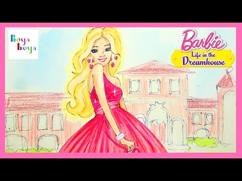 Barbie Dream House | Nasıl Çizilir | Çizim Teknikleri | Boya Boya Video