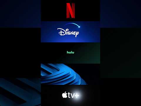 ⚇Which is your favourite?😍 #shorts #netflix #disneyplus #hulu #primevideo #appletvplus