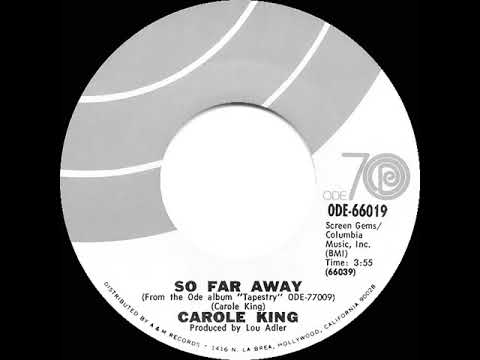 1971 HITS ARCHIVE: So Far Away - Carole King (mono 45)
