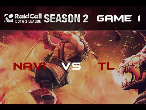 rc d2l s2 - NaVi vs TL game 1