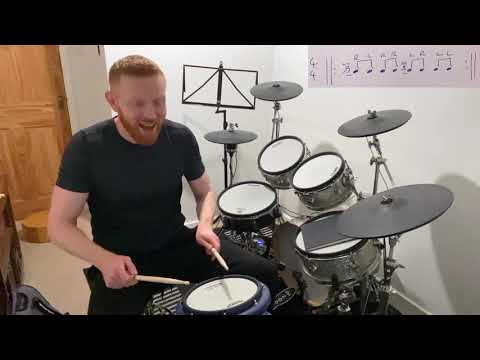 One Minute Drum Lesson - The Drag Paradiddle 🥁