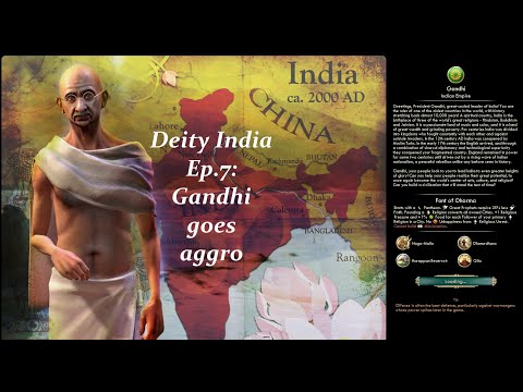 Civ 5 Vox Populi: Deity India - Ep.7: Gandhi goes aggro