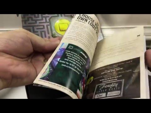 Loot Crate Unboxing - APR 2016 - QUEST