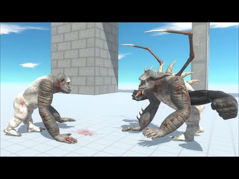 Mutant Kong VS Units - Anilmal Revolt Battle Simulator