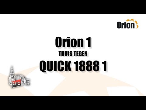Orion 1 vs Quick 1888 1 (07-10-2018) HD 1080p60