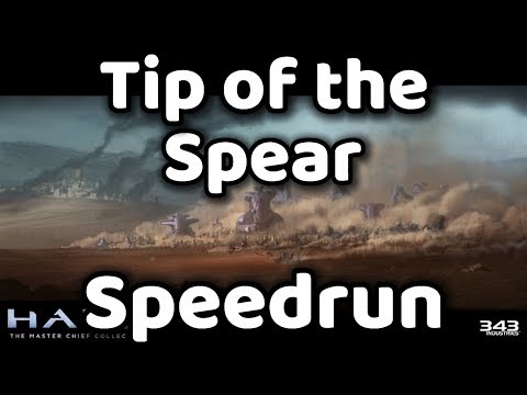 Halo MCC - Reach Speedrun (Part 4: Tip of the Spear) - Keep Your Foot on the Pedrogas - Guide