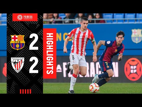 ⚽ Resumen I Barça Atlètic 2-2 Bilbao Athletic I Laburpena I Primera Federación 2024-25 J18