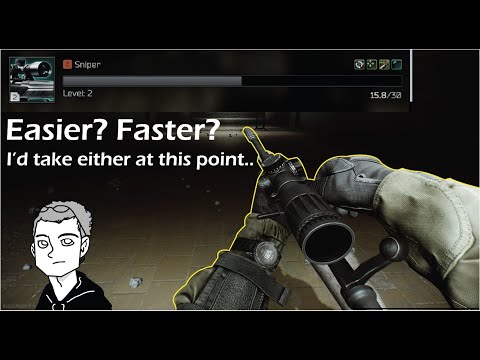 Tarkov's Sniper Skill Should Level up Easier