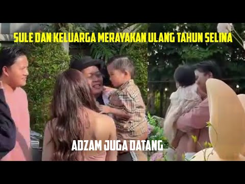 SULE AND FAMILY CELEBRATE SELINA'S BIRTHDAY, ADZAM ALSO COMES