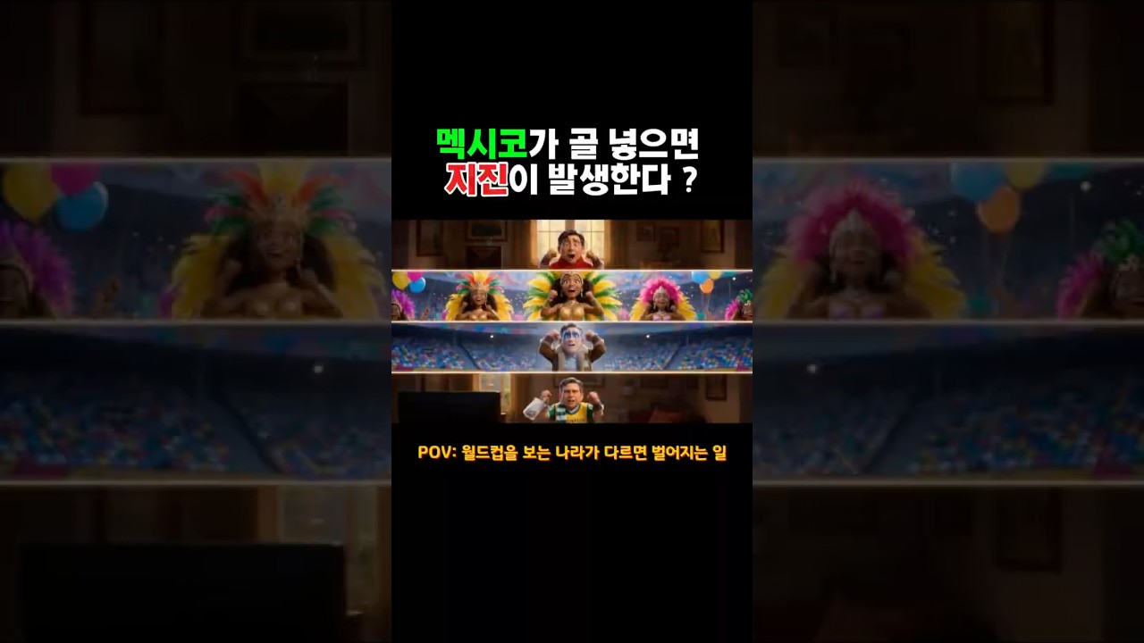 POV: 월드컵을 보는 나라가 다르면 벌어지는 일