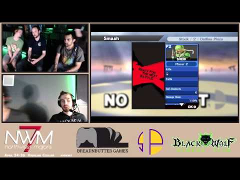 BW April Smash 4 - FE|Wolt (Marth, Robin) vs. Wangz (Shiek) - Losers Semis