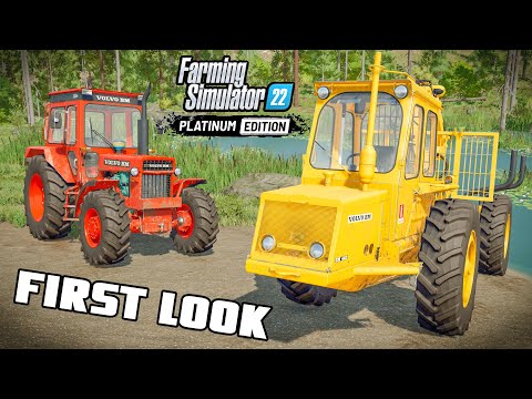 Farming Simulator 22 Platinum Edition | First Look Gameplay!