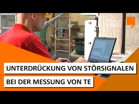 Unterdrückung elektrischer Störungen bei der Messung von Teilentladungen