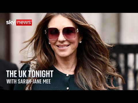 Liz Hurley gives evidence in Daily Mail trial | The UK Tonight with Sarah-Jane Mee