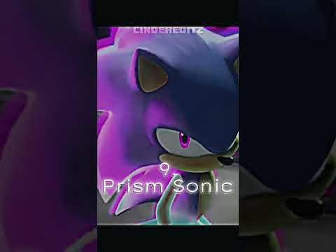 Top 10 Strongest Sonic Transformations #sonic #shorts #sonicthehedgehog