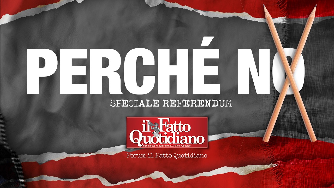 Perché No, speciale referendum. Il forum in redazione con Travaglio, Colombo e Davigo