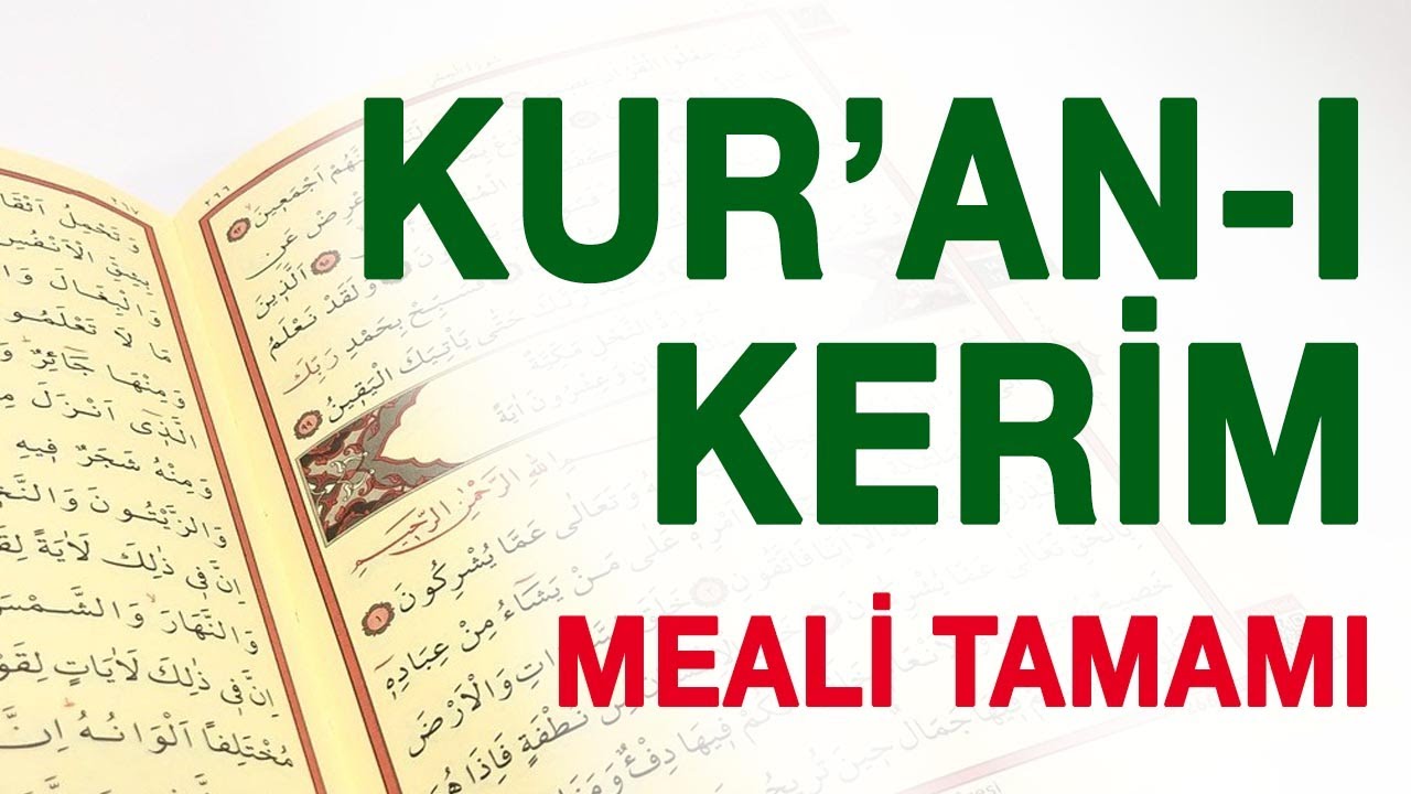 Kur'an-ı Kerim Meali - (Elmalı'lı Hamdi Yazır)