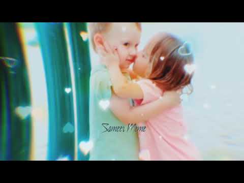 Bini Bini Cute Kid Kiss - Sameer Meme -Love Status Video