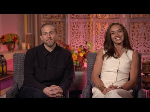 Charlie Hunnam and Antonia Desplat about falling for "Shantaram"