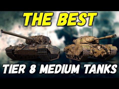 TOP 5 BEST TIER 8 MEDIUM TANKS || WoT