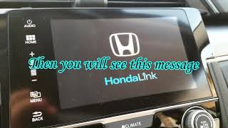 (LEGIT) How To Fix The "Anti-Theft" Error Message On Honda Civic 2017! REALLY EASY