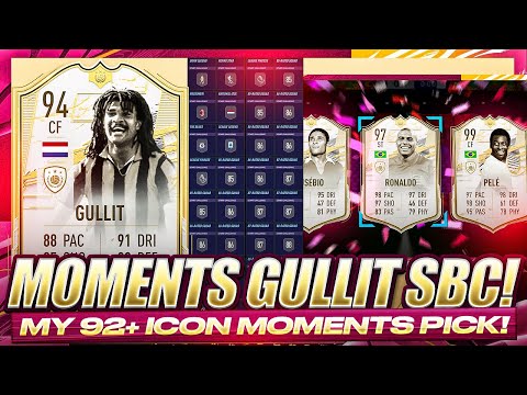 25 SQUAD 94 ICON MOMENTS GULLIT!! WOW MY ICON PLAYER PICK!! FIFA 21 Ultimate Team