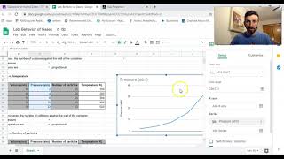 Lab: Behavior of Gases tutorial