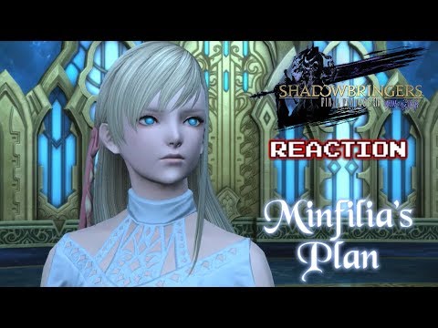 *SPOILERS* Minfilia's Plan - Krimson KB Reacts - FFXIV Shadowbringers