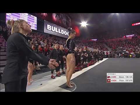 Sabrina Vega Floor 2019 Georgia vs Arkansas 9 950