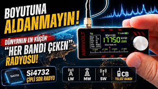 Boyutuna Aldanmayın!  Dünyanın En Küçük “Her Bandı Çeken “ Radyosu Si4