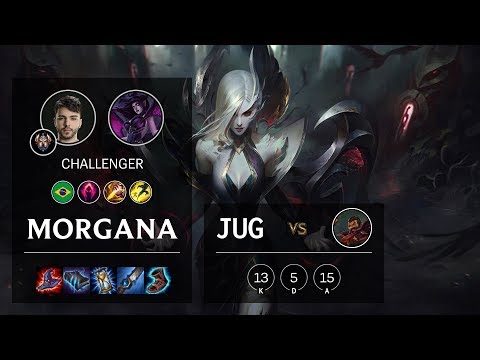 Morgana Jungle vs Graves - BR Challenger Patch 10.8