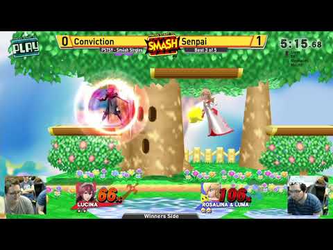 PSTS9 - Conviction (Lucina/Fox) vs S3NPAI (Rosa)  - Sm4sh Singles