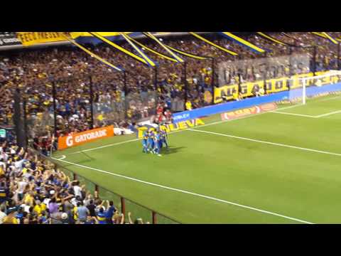 Gol Tevez de tiro libre Boca 4 Vs. Newells 1 2016 [4K]