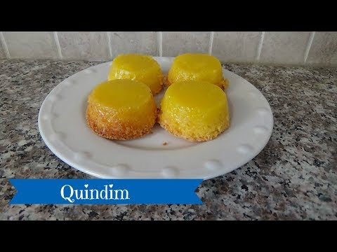 Brazilian Egg Coconut Custard | Quindim