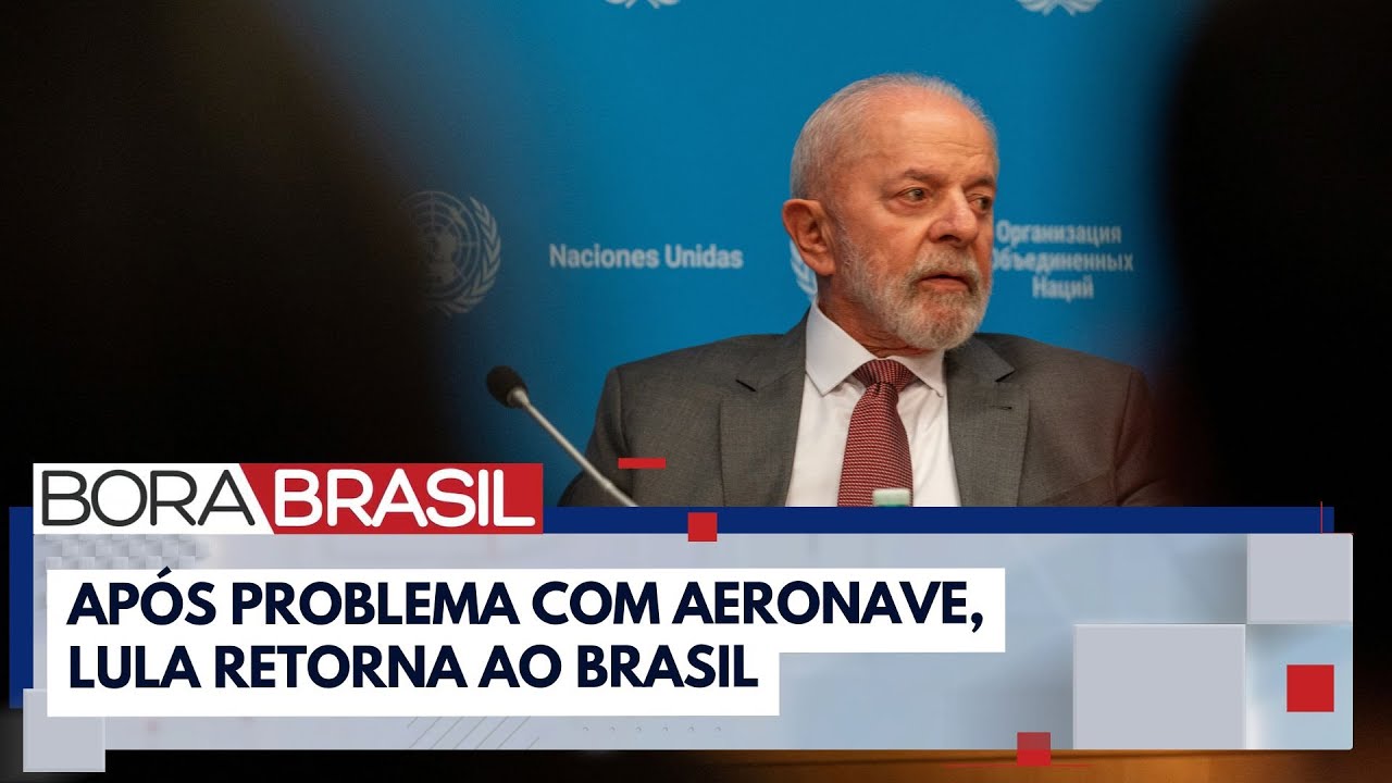 Após troca de aeronave, Lula retorna ao Brasil | Bora Brasil