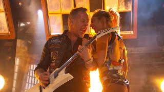 Lady Gaga &amp; Metallica - Moth Into Flame (Dress rehearsal) at the 59th Grammy Awards 2017