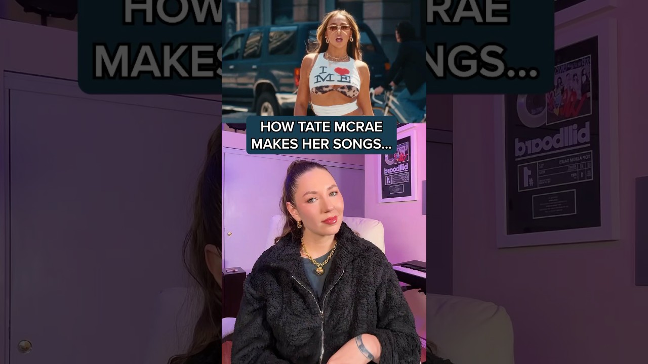 How Tate McRae makes her songs…