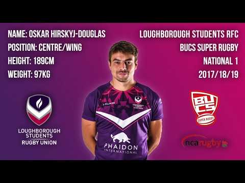 Oskar Hirskyj-Douglas 2017-2019 Rugby highlights