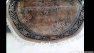 preview picture of video 'How To Clean A Round Chinese Rug in Miami Shores Village'