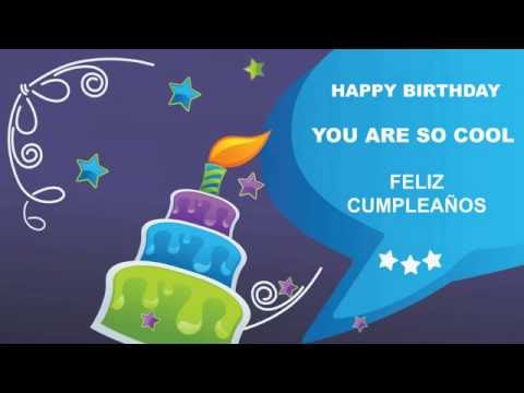 YoureSoCool  You're So Cool  Card Tarjeta - Happy Birthday