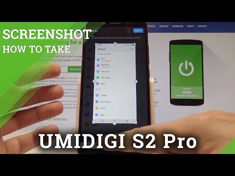 UMIDIGI S2 Pro SCREENSHOT INSTRUCTIONS / How to Take Screenshot