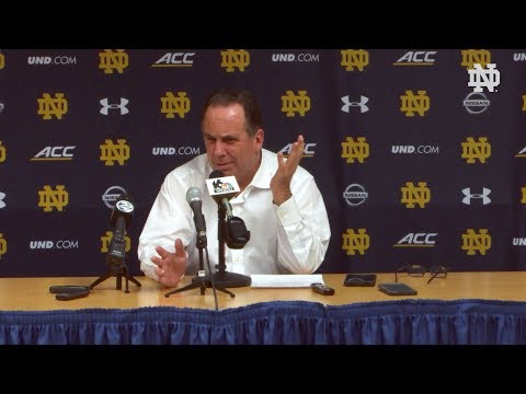 @NDMBB | Mike Brey Post-Game Press Conference vs. North Carolina (2020)