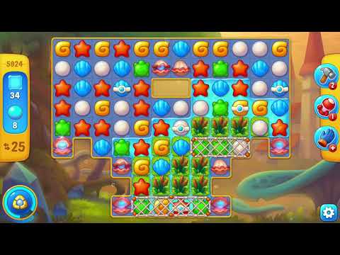 [FISHDOM Walkthrough] Level 5924 (Qua màn - Fishdom)