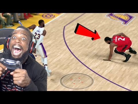 LEBRON BROKE KAWHI'S ANKLES! Lakers vs Raptors NBA 2K19 MyCareer Ep 100!