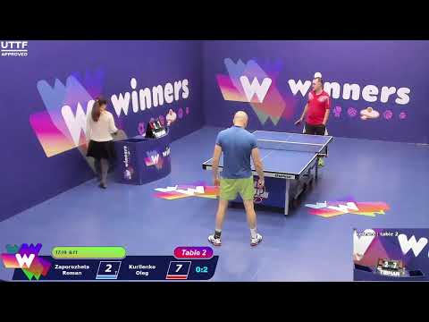 WINners CUP table 2  14.01 Zaporozhets Roman - Kurilenko Oleg 11:30